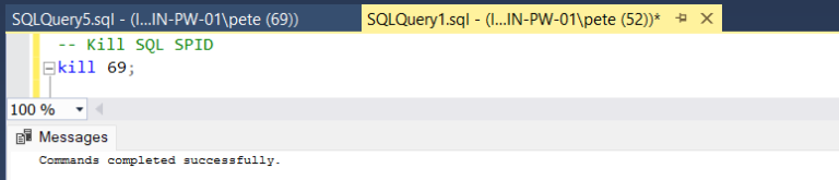 How to Kill a SPID in SQL Server - SQL DBA Blog