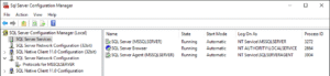Enabling TCP Connections in SQL Server